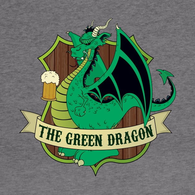 The Green Dragon Pub by mangulica